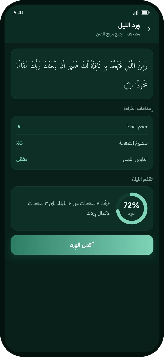 Night reading · student wird