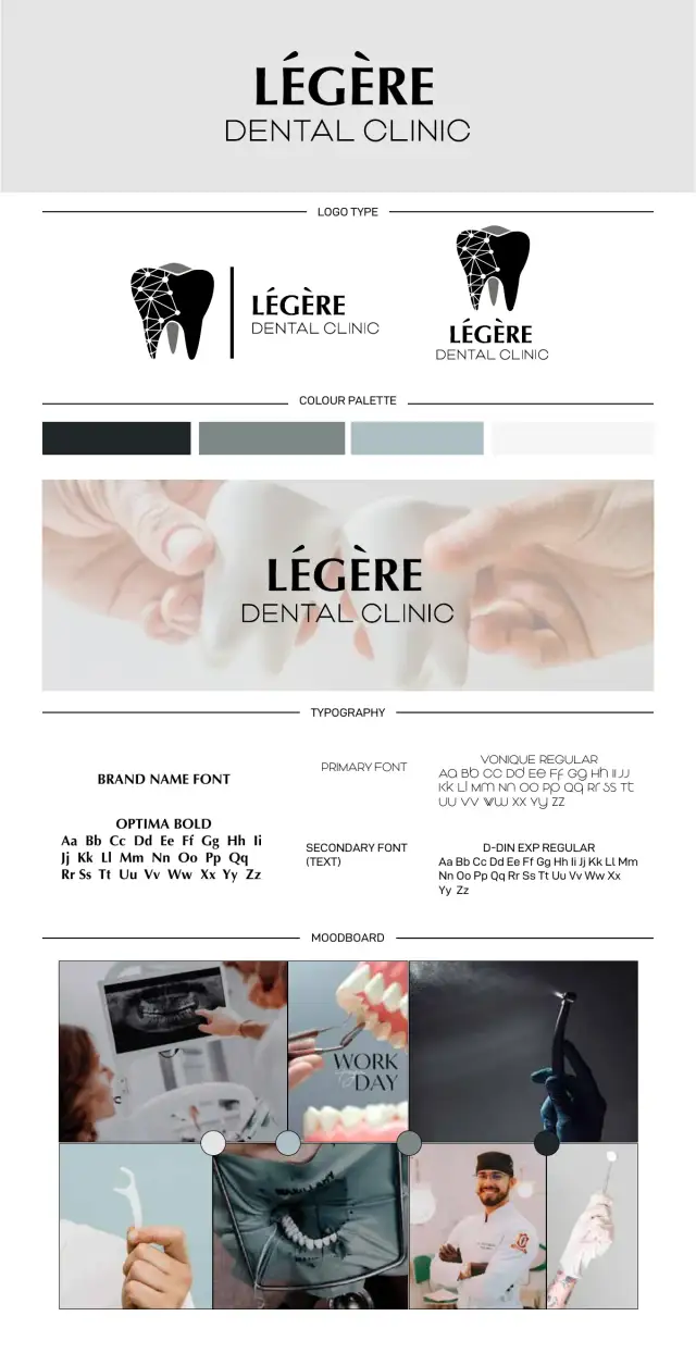 Légère brand book